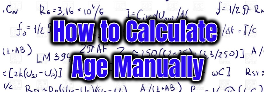 Chronological Age Calculator Pearson Countpastor